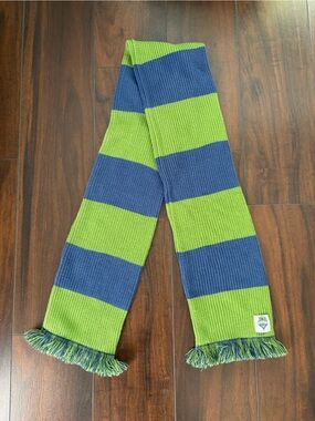 Seattle Sounders Striped Knit Thick Scarf